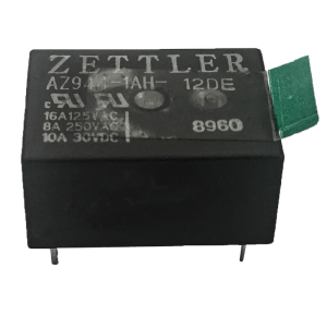 RELE' BOBINA 12VDC SPST 4 PIN 250VAC 8A ZETTLER