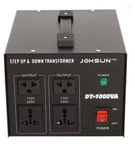 CONVERTITORE DI TENSIONE DA 110V/220VAC A 110V/220VAC 1000W JOHSUN