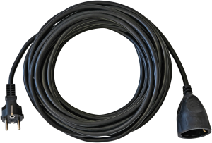 PROLUNGA ELETTRICA SPINA E PRESA SCHUKO 3x1,5mm 10mt NERA BRENNENSTUHL