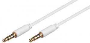 CAVO JACK 4 POLI 0,5MT SPINA 3,5MM (4-PIN, STEREO) > SPINA 3,5MM (4-PIN, STEREO)