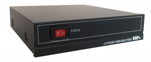 SPLITTER AUDIO/VIDEO ATTIVO RCA 4 PORTE