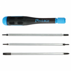 SET GIRAVITE CON PUNTA LUNGA INTERCAMBIABILE 14 IN 1 - PROSKIT