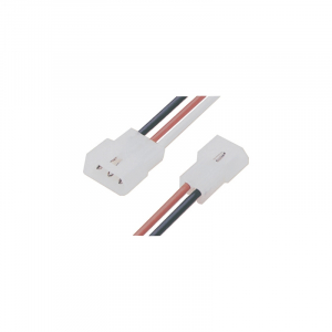 CONNETTORE JP1058-2 MASCHIO CON CAVETTO ROSSO/NERO