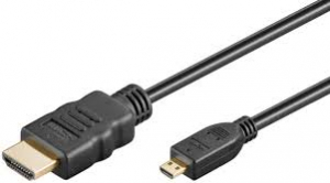 CAVO HIGH SPEED HDMI CON ETHERNET 3MT SPINA HDMI T. A) > SPINA MICRO HDMI T. D