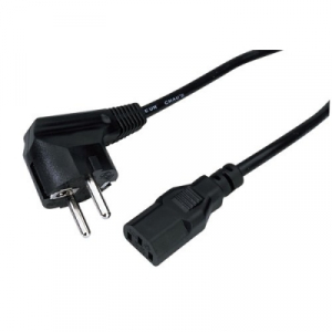 CAVO DI ALIMENTAZIONE SCHUKO 90° 2MT