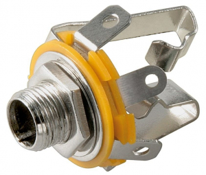 PRESA INCORPORATA JACK - 6,35MM - STEREO DA PANNELLO