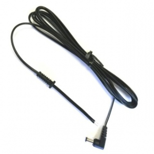 CAVETTO DI ALIMENTAZIONE CON PRESA 90° DC 2,5 X 5,5 X 9,5MM., LUNGHEZZA 2MT