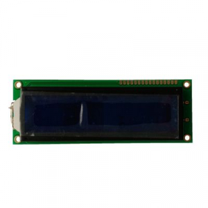 ARDUINO DISPLAY LCD NEGATIVE BLUE BACKLIGHT WHITE - CARATTERI 16X2 - 5V - CONTROLLER ST7066U