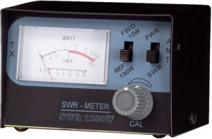 ROSMETRO 3,5-50MHz (SWR) 50OHM +/-5% WATTMETRO 26-30MHz FWD/REF MAX 100W ALBRECHT SWR20