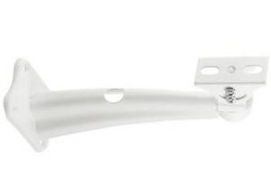 STAFFA IN METALLO BIANCA PER TELECAMERA - ALTA QUALITÀ