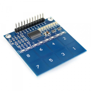 ARDUINO MODULO TASTIERA 8 KEY CAPACITIVO 2,5V > 5,5V