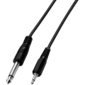 CAVO AUDIO JACK 3,5 MONO JACK 6,35 MONO 2MT