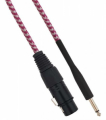 CAVO AUDIO XLR FEMMINA JACK 6,35mm MASCHIO 3mt MONO