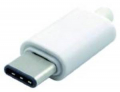 SPINA USB VOLANTE 3.1 TYPE-C A SALDARE BIANCO NERO