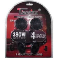 COPPIA TWEETER 380w 4ohm AD ALTA EFFICIENZA CON KIT DI MONTAGGIO