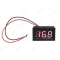 DISPLAY VOLTMETRO DIGITALE 0-30VDC ROSSO