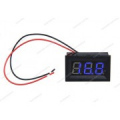 DISPLAY VOLTMETRO DIGITALE 0-30VDC BLU