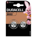BATTERIA BOTTONE COPPIA LITIO CR2032 3V DURACELL BLISTER 2PZ