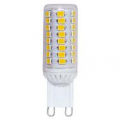 LAMPADA LED G9, Ceramic PC, 4W, FA300°, 4000K, 220Va  LM500, RA 80, 18*57mm
