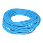 Cavo Tessile Flessibile Azzurro 2x0,75mm PREZZO AL METRO