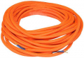Cavo Tessile Flessibile Arancione 2x0,75mm AL METRO