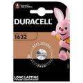 BATTERIA BOTTONE LITIO 3V CR1632 BLISTER 1PZ DURACELL PLUS
