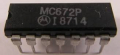 MC672P INTEGRATO QUAD 2 INPUT NAND GATES