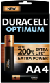 STILO ALKALINE 1,5V AA B4 BLISTER 4PZ DURACELL OPTIMUM 200% extra life