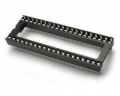 ZOCCOLO PER INTEGRATI 40 PIN 17,6mm PASSO 2,54 LAMELLARE