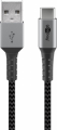 CAVO DATI E RICARICA IN CORDA DA SPINA USB TYPE-C>USB-A 1MT 480 Mbit/s