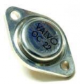 OC22 TRANSISTOR AL GERMANIO PNP 32V 1A 16W TO3 NOS