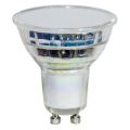 FARETTO LED PAR16 Vetro, GU10, 6.7W, BA100°, 3000K CALDA 220Vac, LM720, RA 80, 50*55mm Box