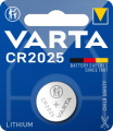 BATTERIA BOTTONE LITIO CR2025 3V VARTA