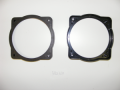 COPPIA DI DISTANZIALI ADATTATORI IN ABS PER ALTOPARLANTE DA 13CM 130mm