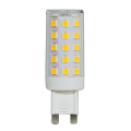 LAMPADA LED G9, 4,8W, FA300°, 3000K, 220Vac, LM530, RA 80, 19*56mm