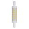 LAMPADA LED R7s-L78 SLIM 5W 360° 3000K 220Vac 550LM RA 80 78X15mm