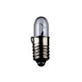 LAMPADINA IN VETRO TUBOLARE E10 6,3V 2W AC/DC
