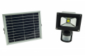 FARO FARETTO 10W WATT LED COB PANNELLO SENSORE ENERGIA SOLARE MOVIMENTO PIR
