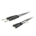 CAVO AUDIO 2 JACK 6,35mm MONO MASCHIO 2 RCA MASCHIO 5mt NEDIS