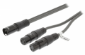 CAVO AUDIO XLR MASCHIO 2 XLR FEMMINA 1,5mt SWEEX