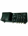 CENTRALINO TV AMPLIFICATORE AUTOALIMENTATO 4 INGRESSI  III-IV-V-UHF 117dBuv CH 21/32 34/48