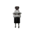 INTERRUTTORE A PULSANTE 7mm 3A 125Vac 1A 250Vac IP65 NERO