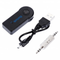 RICEVITORE BLUETOOTH 5.0 JACK 3,5MM CON MICROFONO RICARICABILE