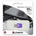 PENDRIVE CHIAVETTA OTG 64GB USB-A 2.0 + TYPE-C DATATRAVELER MICRODUO 3C KINGSTON