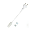 CAVO ADATTATORE CON SPINA ALIMENTAZIONE STRISCIA LED 2 PIN 220VAC 600W 8A MAX