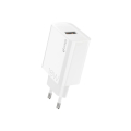CARICATORE DA MURO 1 PRESA USB/A 5VDC 3A 18W QC3.0 BIANCO