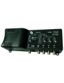 CENTRALINO TV AMPLIFICATORE AUTOALIMENTATO 4 INGRESSI III-IV-V-UHF 117dBuv CH 21/32-34/48