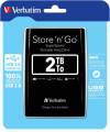 HARD DISK ESTERNO HDD 2,5" USB 3.0 2TB NERO STORE'N'GO VERBATIM