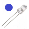 DIODO LED TRASPARENTE 5MM BLU INTERMITTENTE 3V-3,2VDC 20mA