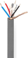 CAVO DIGITALE DMX 110OHM 4x0,12mm SCHERMATO OFC GRIGIO NEDIS AL METRO